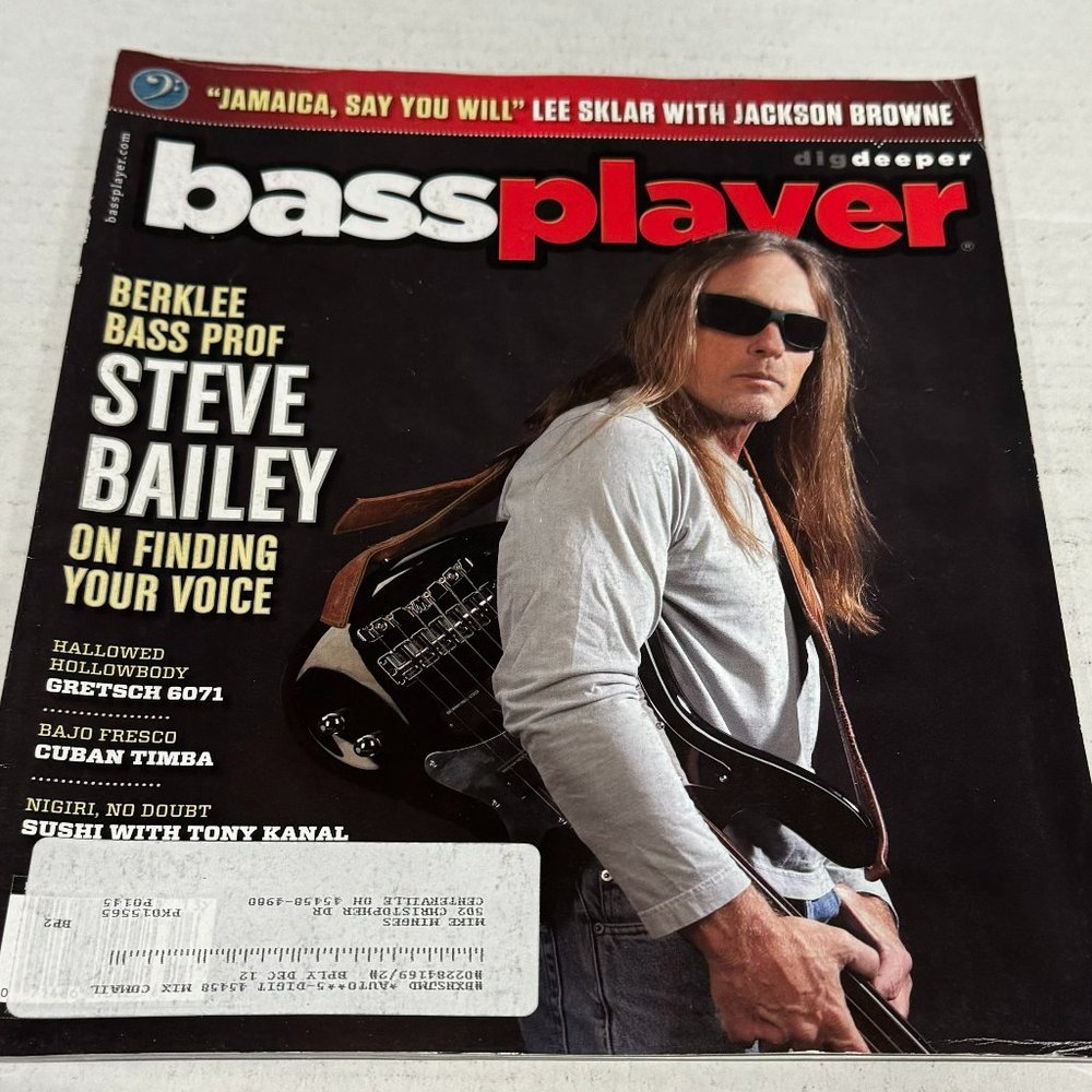 Bass Player Magazine - Steve Bailey - Holiday 2012